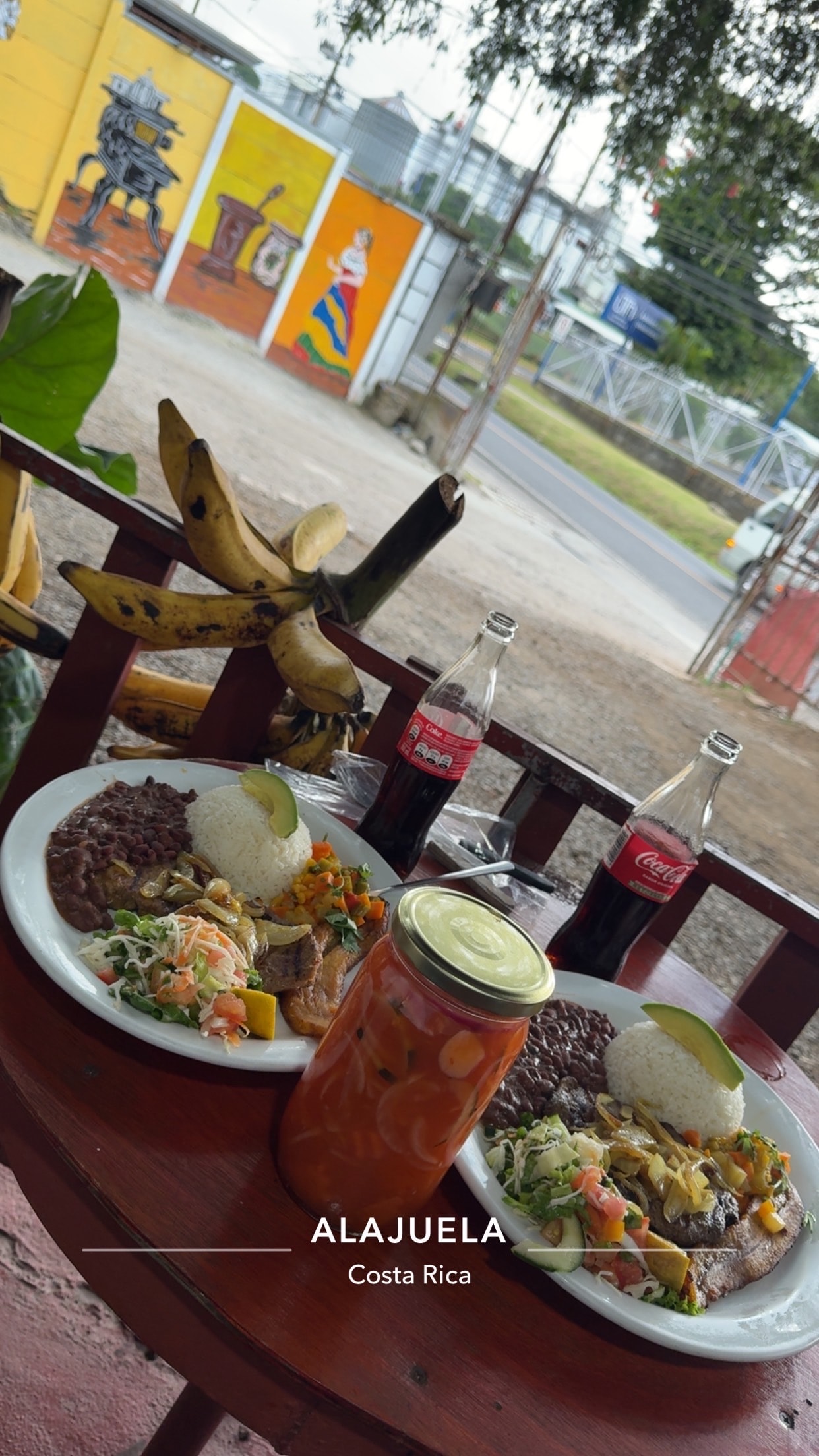 Dining in Alajuela, Costa Rica