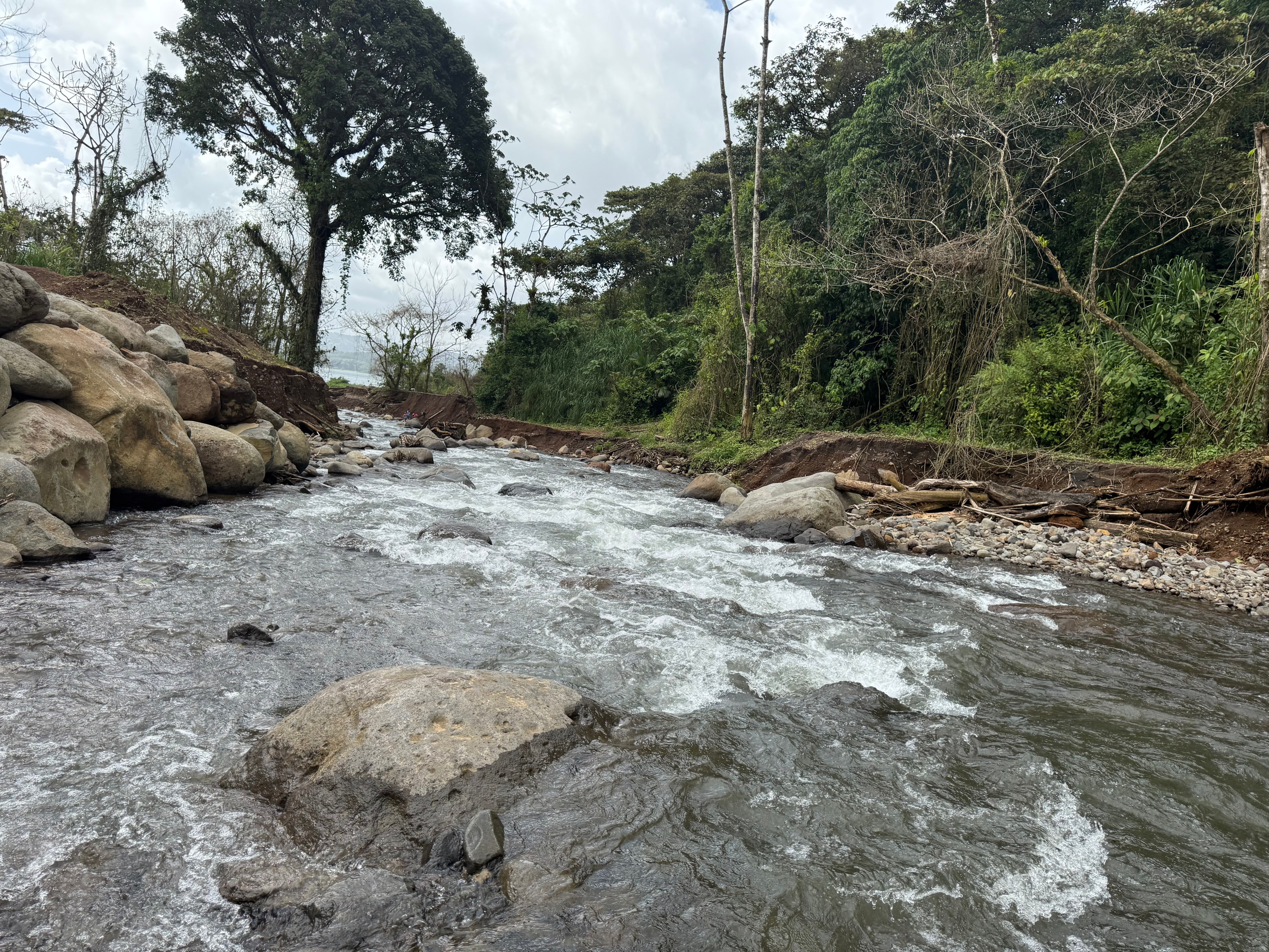 River through Costa Rica forest